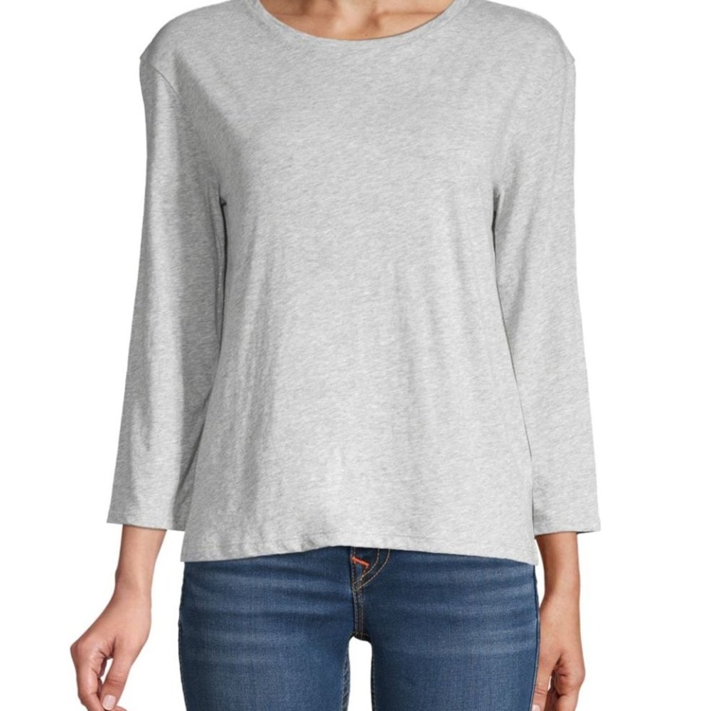 Vince 100% Viscose Grey Tee